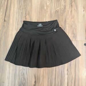 Limited Too Black Pleated Skater Skort Flared Pleated S
